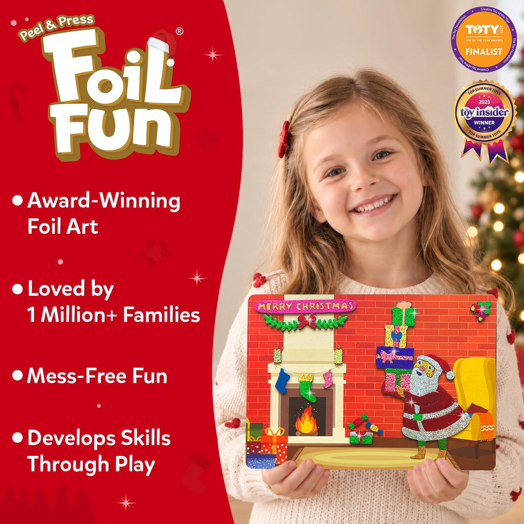 Skillmatics Foil Fun Girl Power, Foil Art & Craft Activity, Gift for Tweens