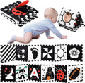 URMYWO Black and White Baby Toy, Tummy Time High Contrast Newborn Toys