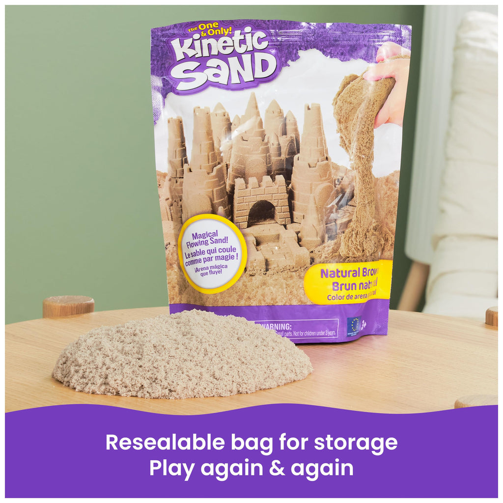 Kinetic Sand 11lb Brown Sand Amazon Exclusive, Sensory Toys, Ages 3+