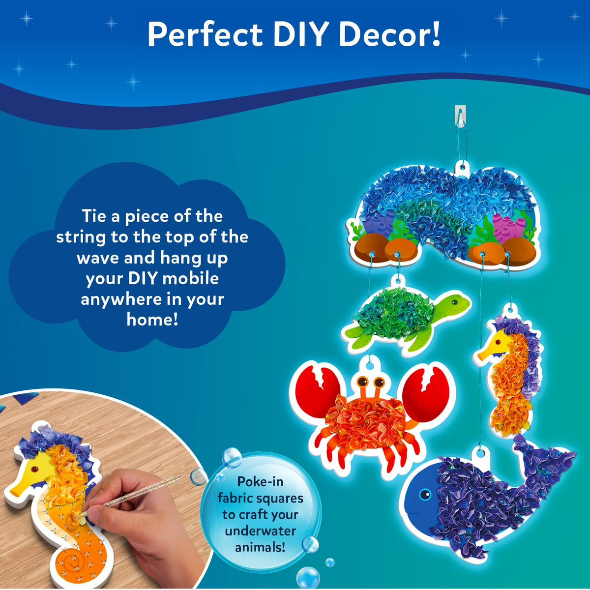 Skillmatics Poke-in Art – Disney Princesses, Wood Craft Kit, Gift for Kids