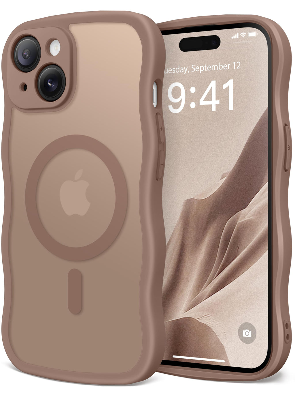 CAPRARO Cute for iPhone 13 Pro Case, Compatible with MagSafe