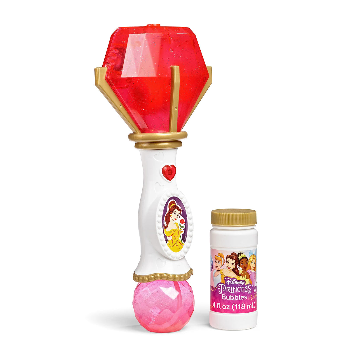 Little Kids Paw Patrol Marshall Light and Sound Musical Bubble Wand, Includes Bubble Solution