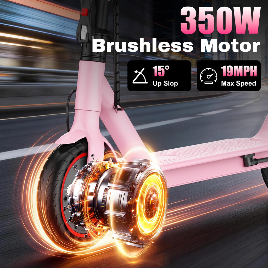 VOLPAM Electric Scooter, 350W/500W Motor, 21/28/40 Miles Long Range