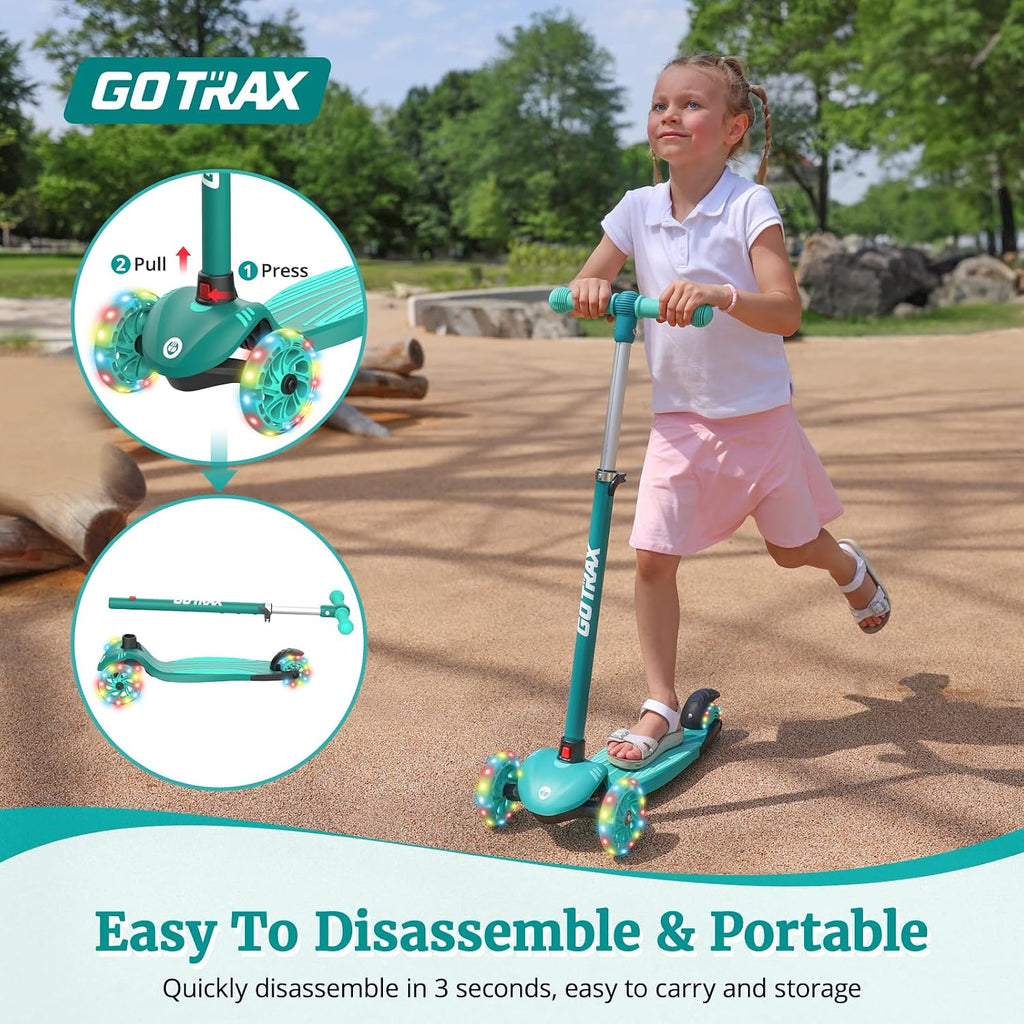 Gotrax KS1 Kids Kick Scooter, 3 Wheels for Boys & Girls 2-8, Gifts