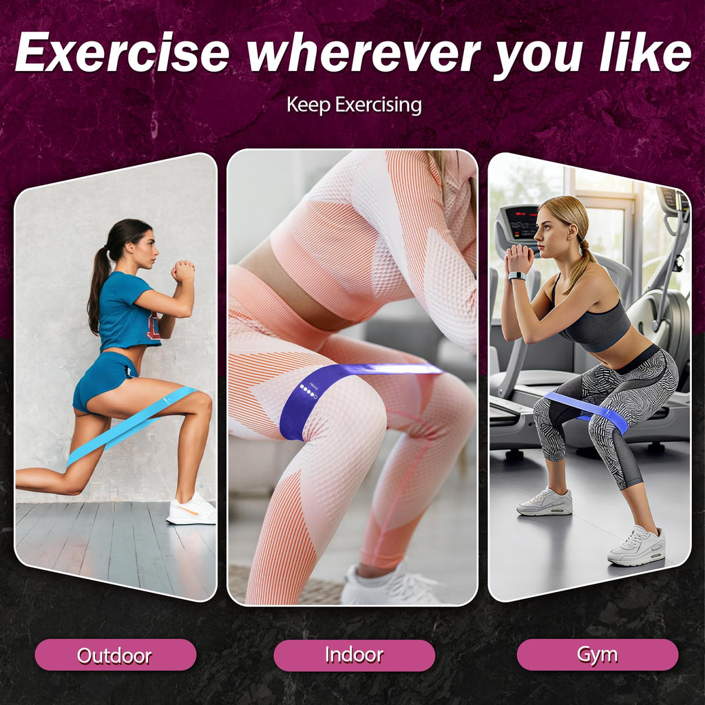 Resistance Bands for Working Out, 5 Levels Exercise Bands Set