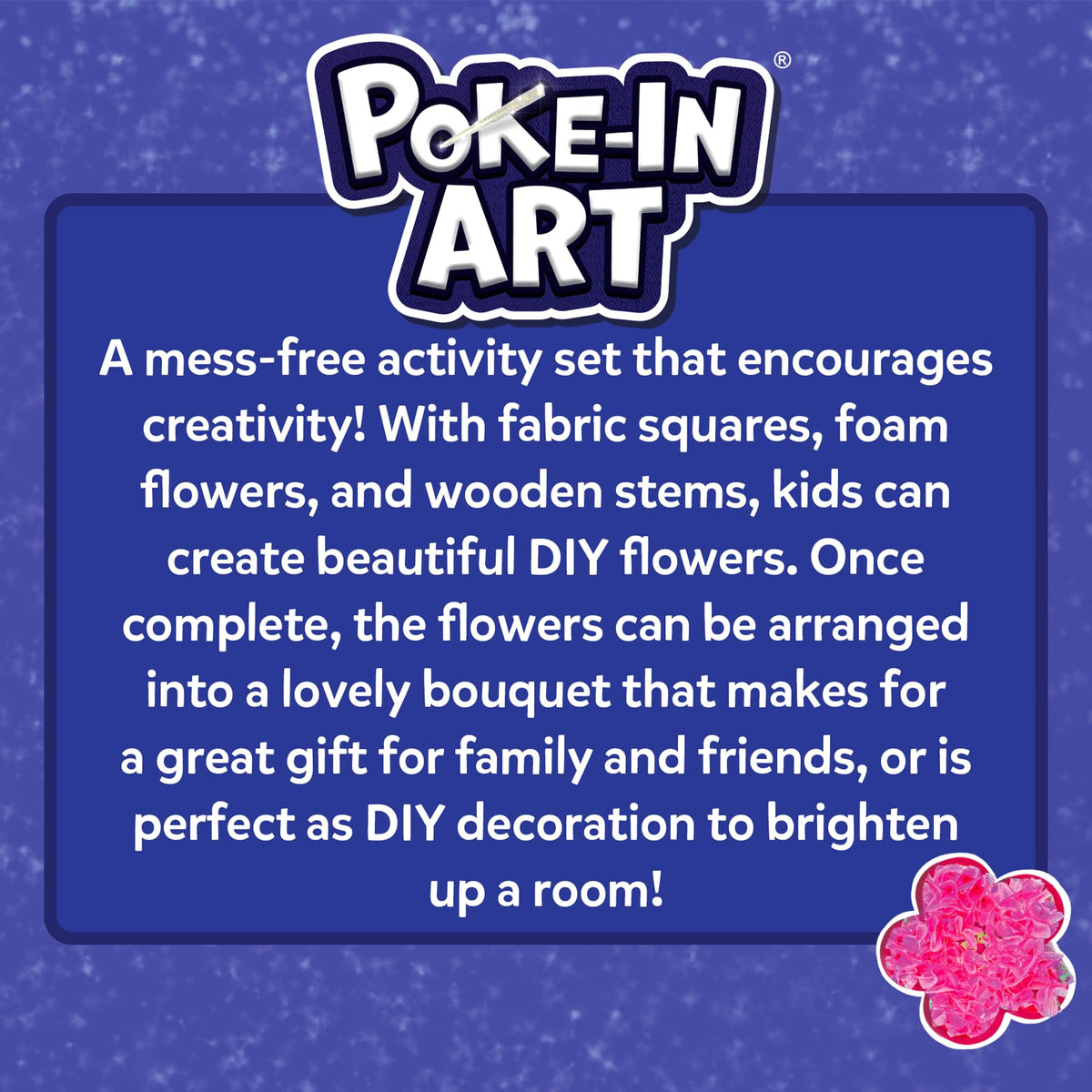 Skillmatics Poke-in Art – Disney Princesses, Wood Craft Kit, Gift for Kids