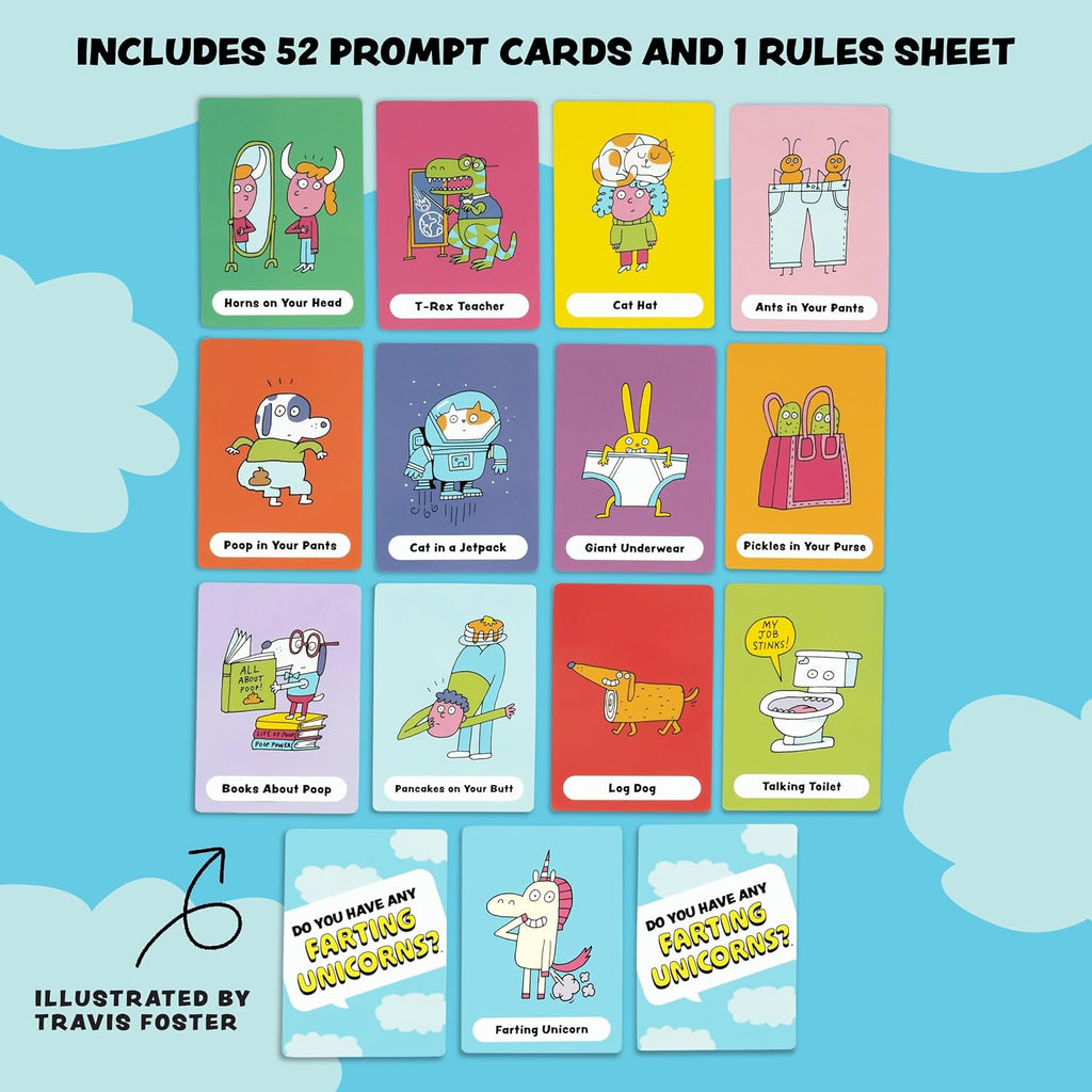 Do You Have Any Farting Unicorns? A Silly Go Fish Card Game | Ages 4+