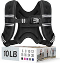 Zeerun Weighted Vest, 6/8/10/12/15/18/20/24/30LB for Men Women