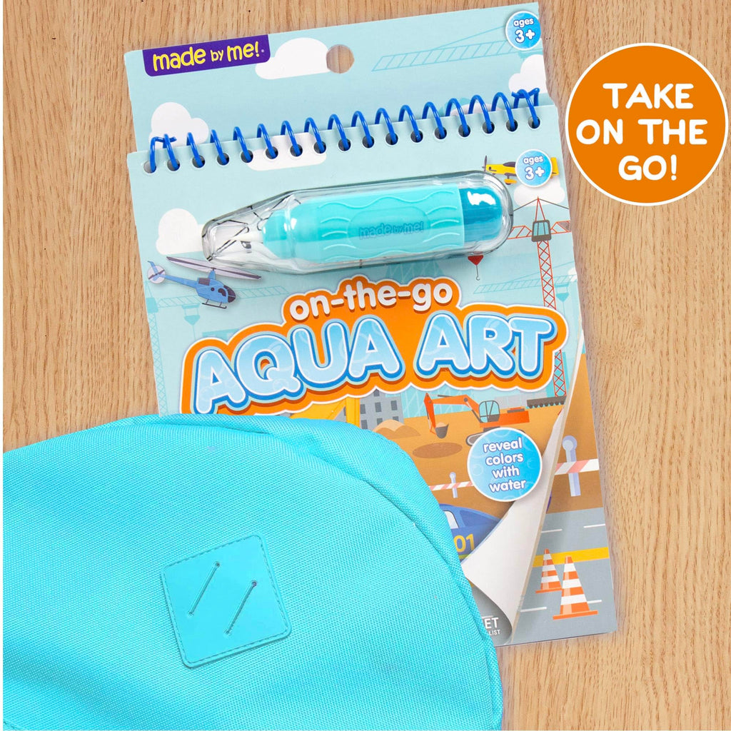 Horizon Group USA Bluey Aqua Art - Reusable Water Reveal Activity Pages With Water Pen for No-Mess Drawing and Coloring