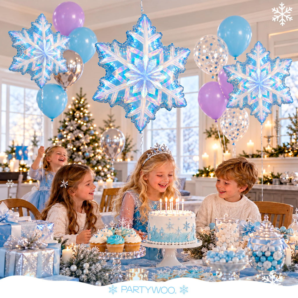 PartyWoo Christmas Balloons 66pcs Santa Xmas Tree Candy Cane Foil Balloons