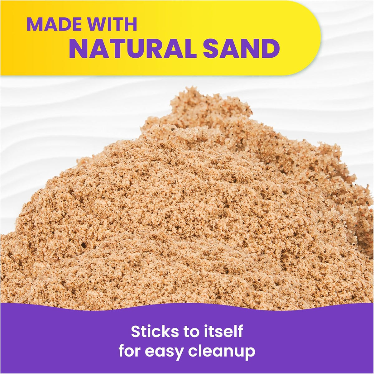 Kinetic Sand 11lb Brown Sand Amazon Exclusive, Sensory Toys, Ages 3+