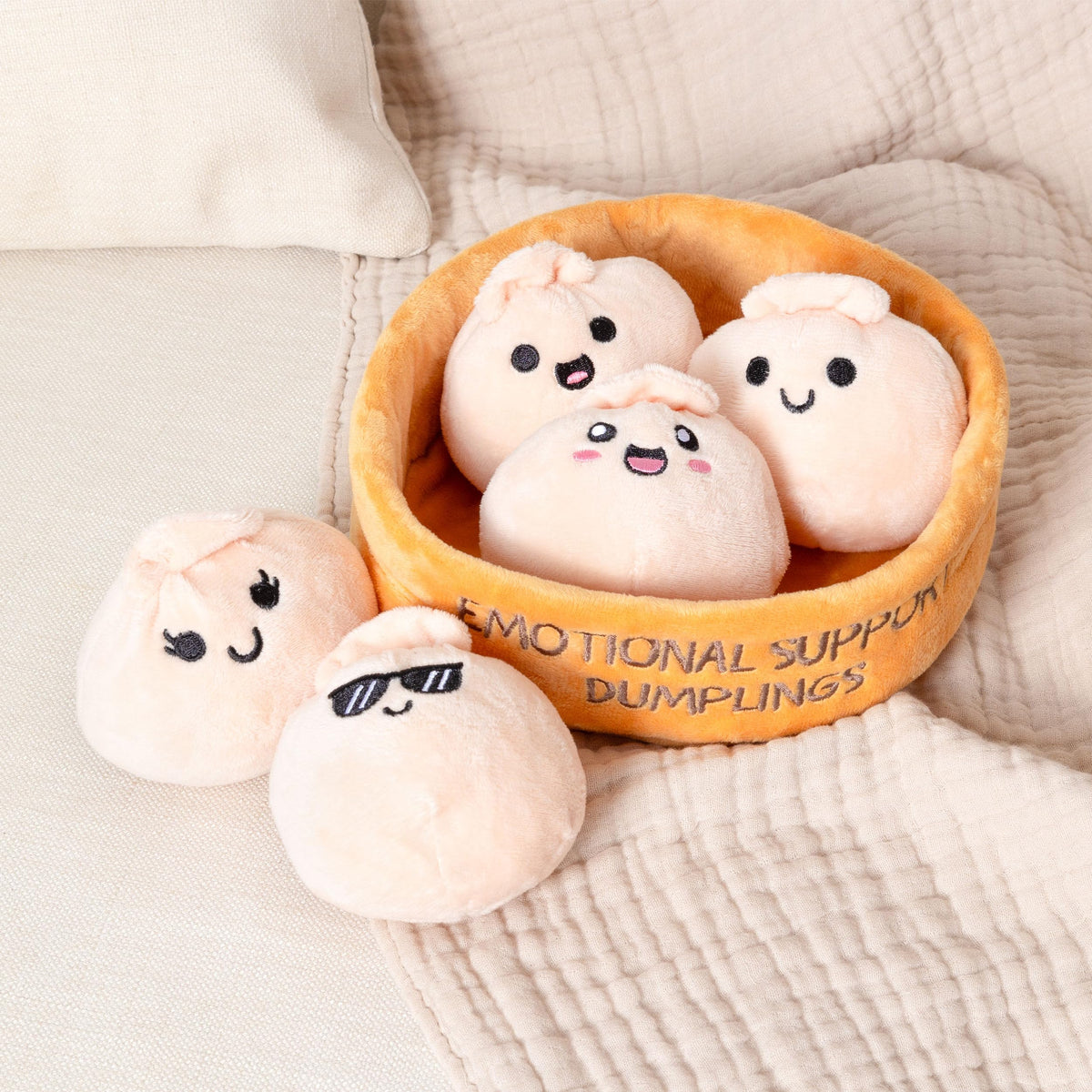 Emotional Support Dino Nuggies, Cuddly Dinosaur Toys by Relatable