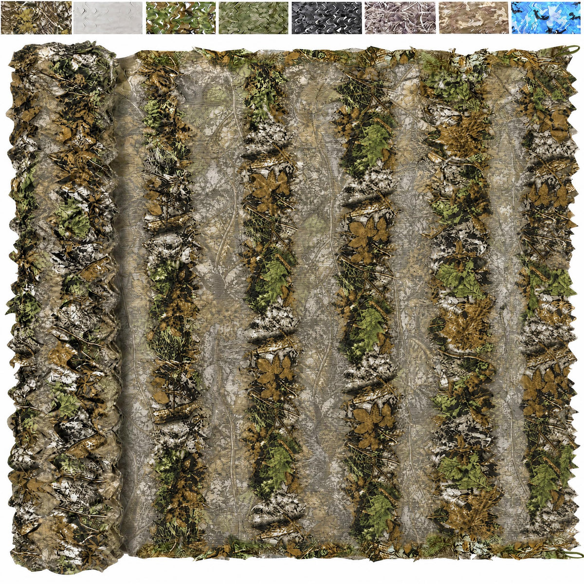 Camo Netting Camouflage Netting 20x20 10x20 10x10 Bulk Roll Burlap Camo Tarp Sunshade Net for Hunting Blind Dinosaur Birthday Jungle MilitaryTheme Party Decoration Camping Shooting