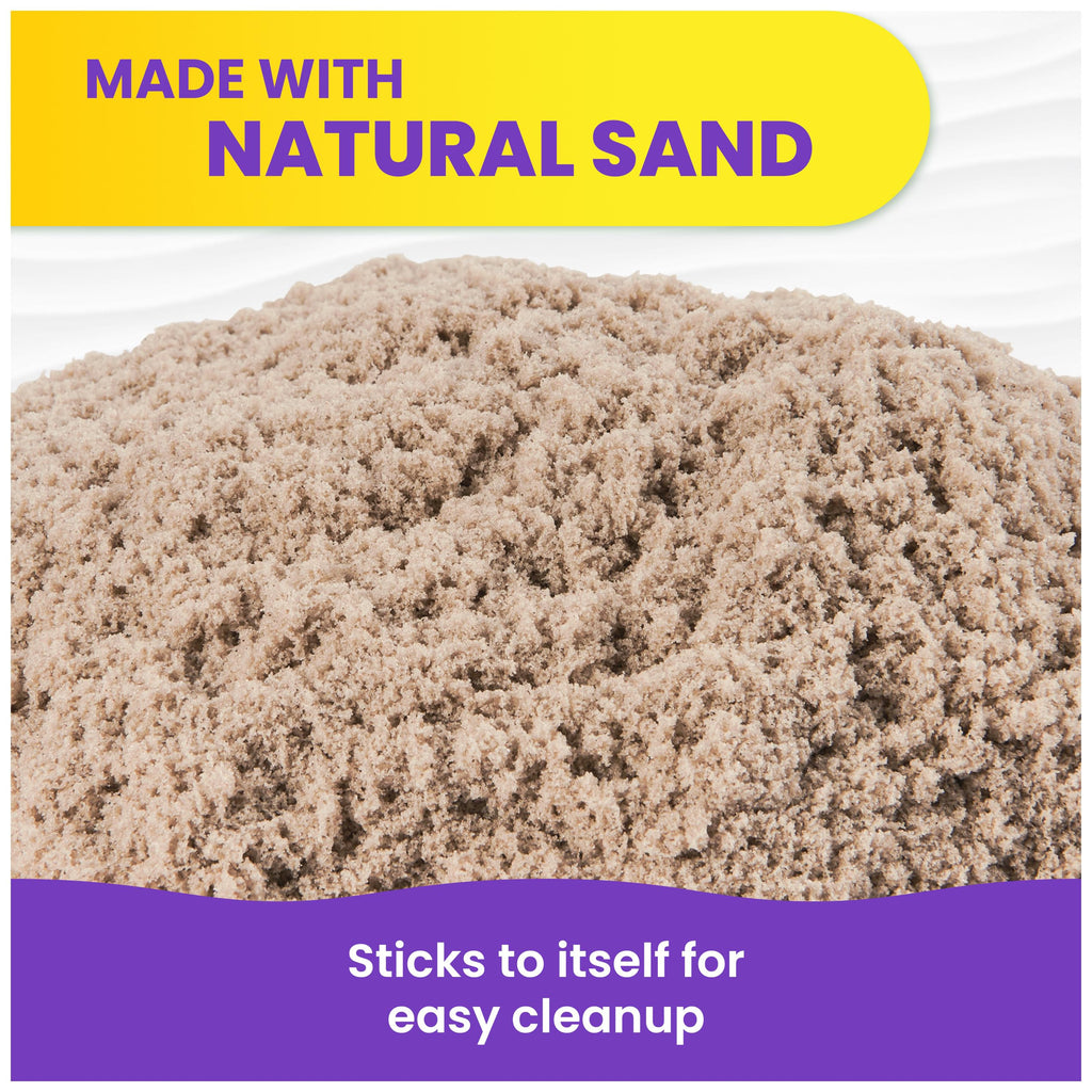 Kinetic Sand 11lb Brown Sand Amazon Exclusive, Sensory Toys, Ages 3+