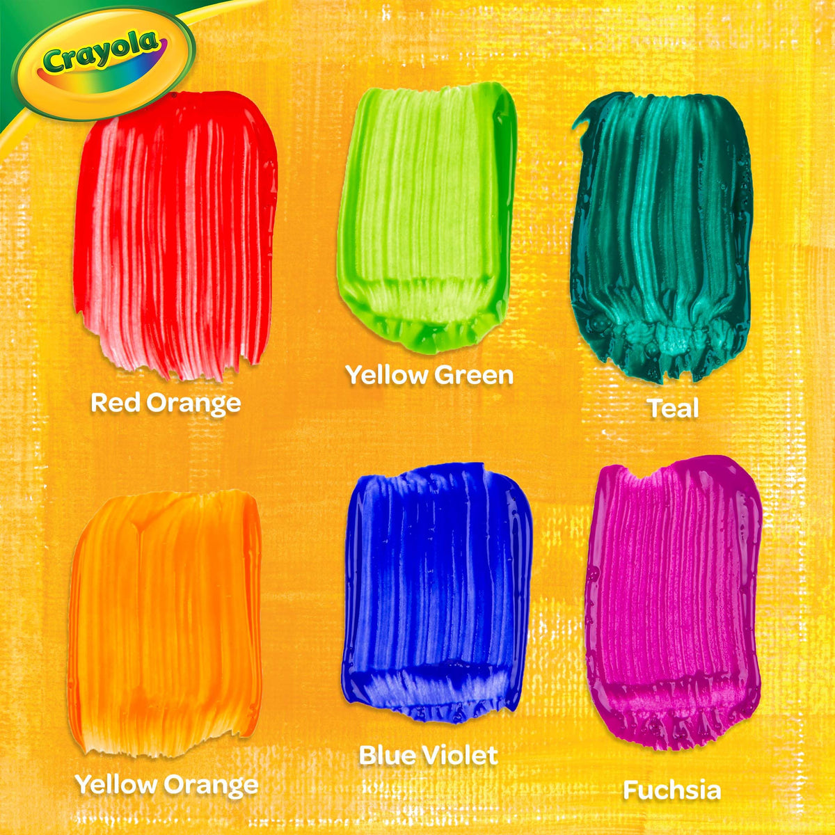Crayola Washable Kids Paint Set (12ct), School Supplies for Kids, Classic and Glitter Paint, Classroom Essentials, Toddler Painting Kit, Ages 3+ [Amazon Exclusive]