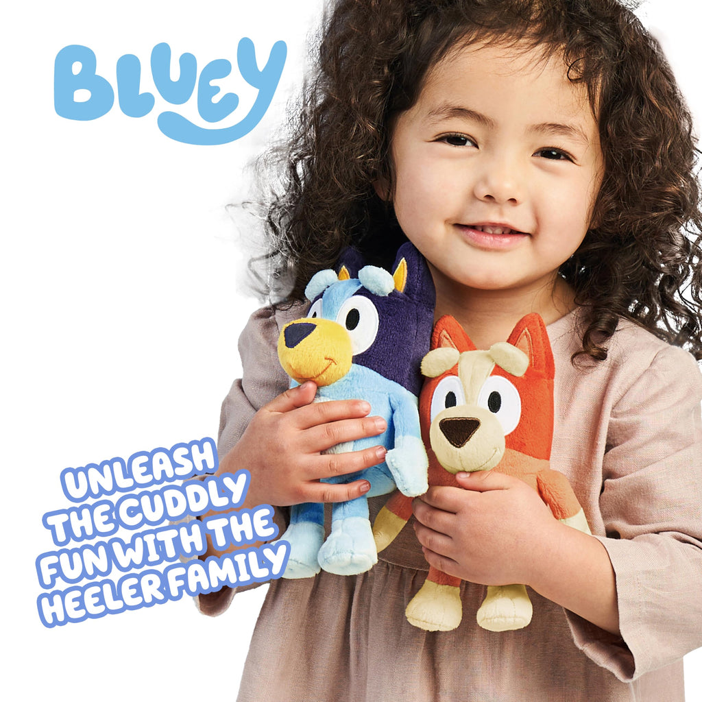 Bluey Friends 3 Pack Plush Toys, Lucky, Chloe and Coco