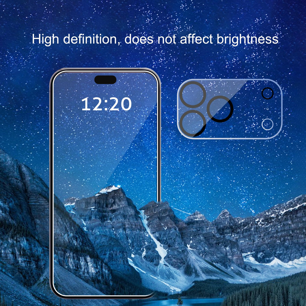 Ailun Privacy Screen Protector+Camera Lens Protector for iPhone 17 Pro Max