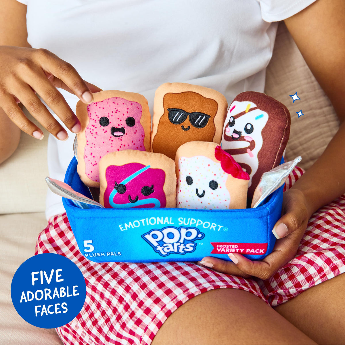 Emotional Support Dino Nuggies, Cuddly Dinosaur Toys by Relatable