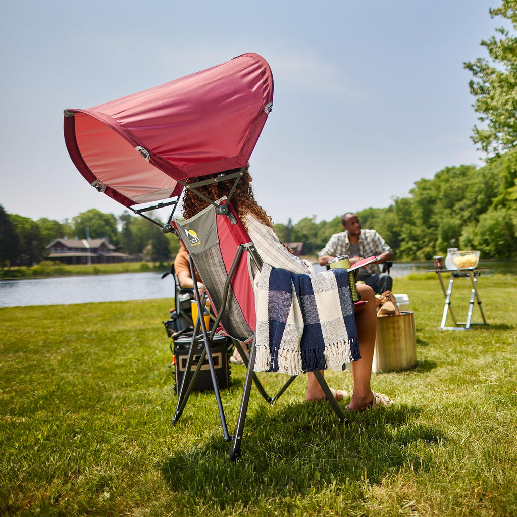GCI Outdoor Comfort Pro Rocker Camping Chair - Indigo Blue