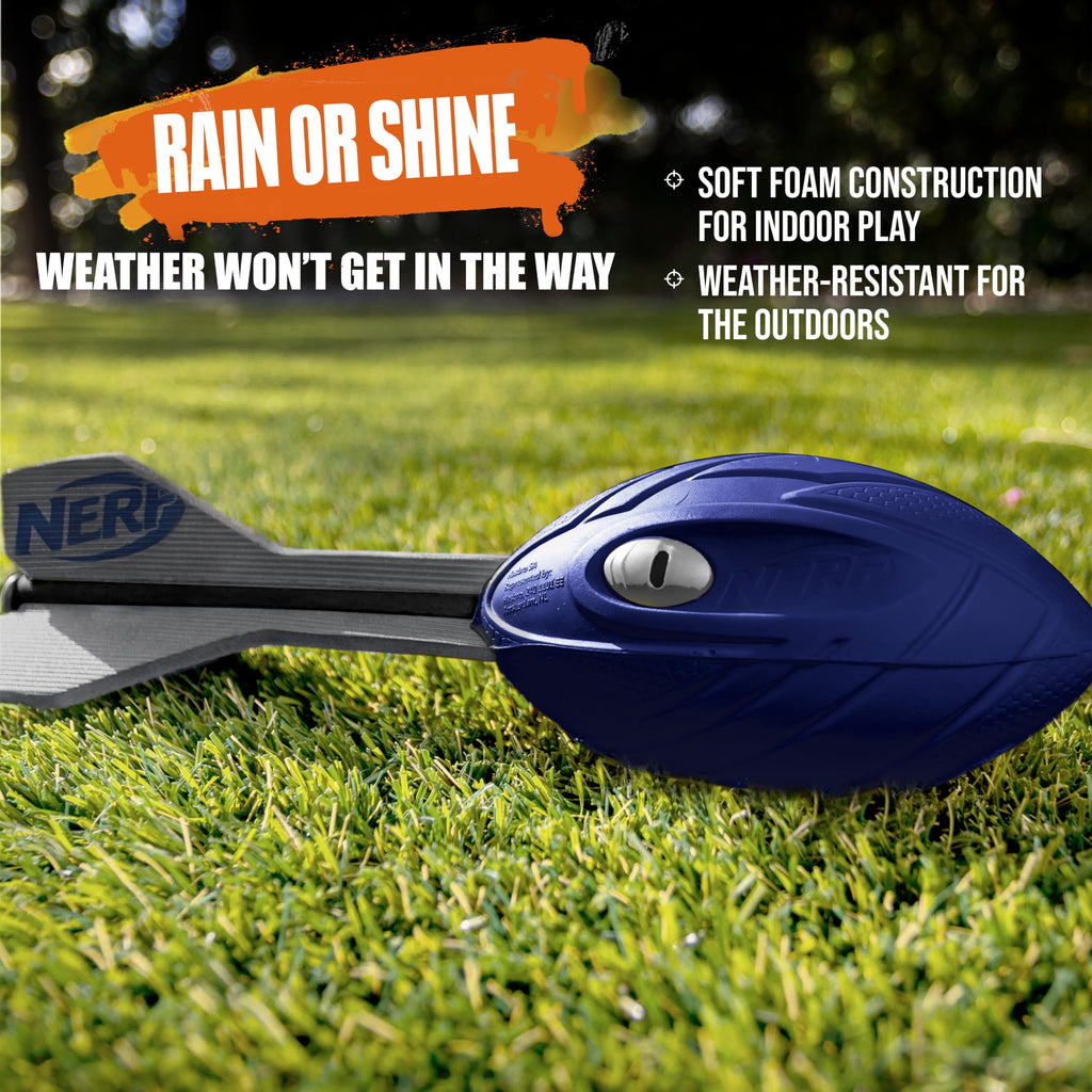 Nerf Vortex Aero Howler Foam Ball, Classic Long-Distance Football, Flight-Optimizing Tail, Whistling Sound, Indoor & Outdoor Fun, Christmas Stocking Stuffers for Kids