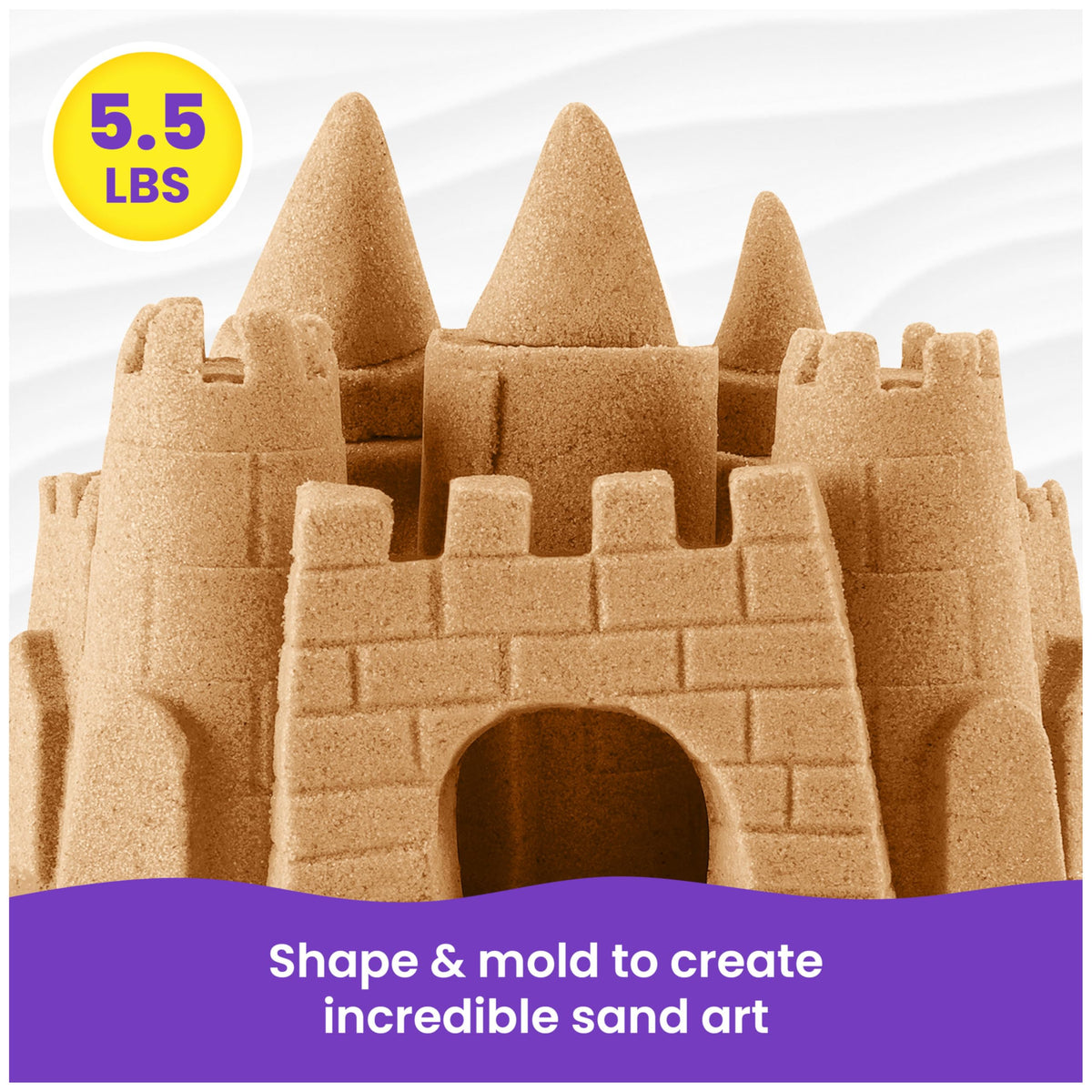 Kinetic Sand 11lb Brown Sand Amazon Exclusive, Sensory Toys, Ages 3+