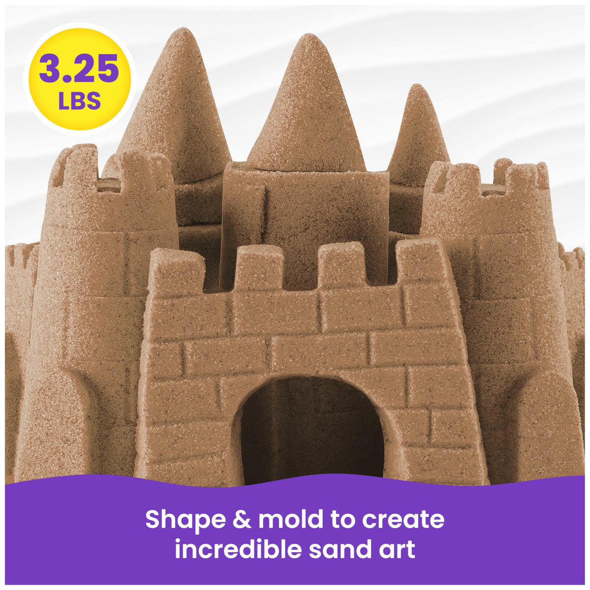 Kinetic Sand 11lb Brown Sand Amazon Exclusive, Sensory Toys, Ages 3+