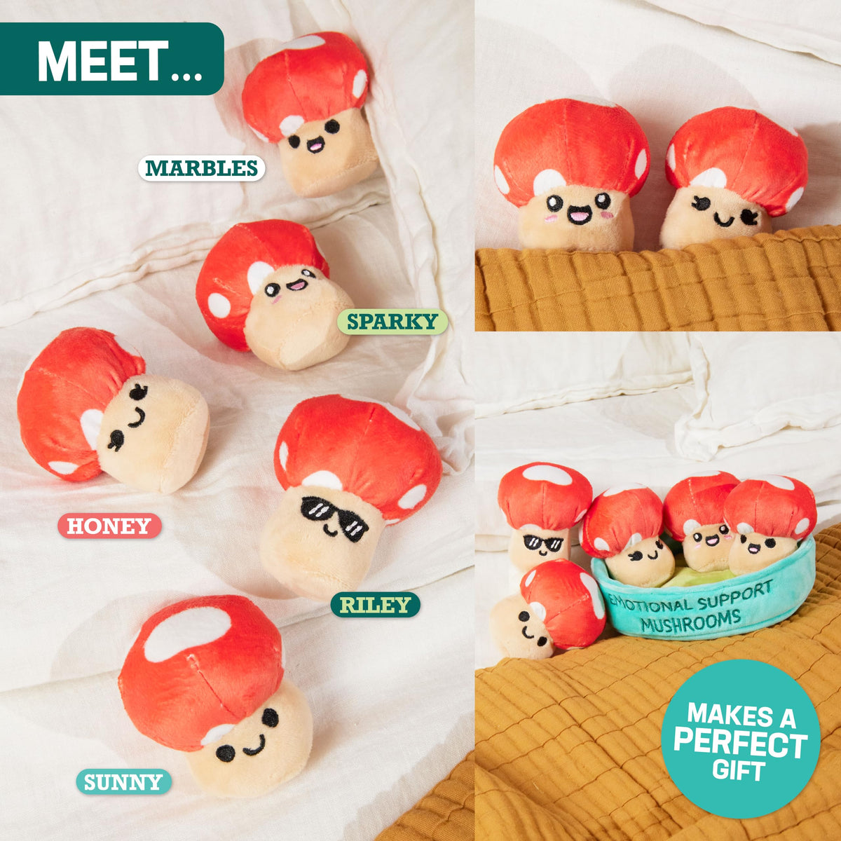 Emotional Support Dino Nuggies, Cuddly Dinosaur Toys by Relatable