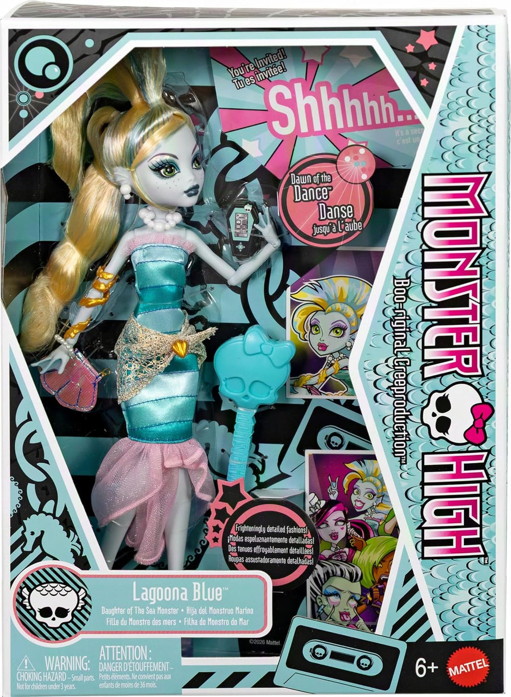Monster High Dawn of the Dance Lagoona Blue Reproduction Doll